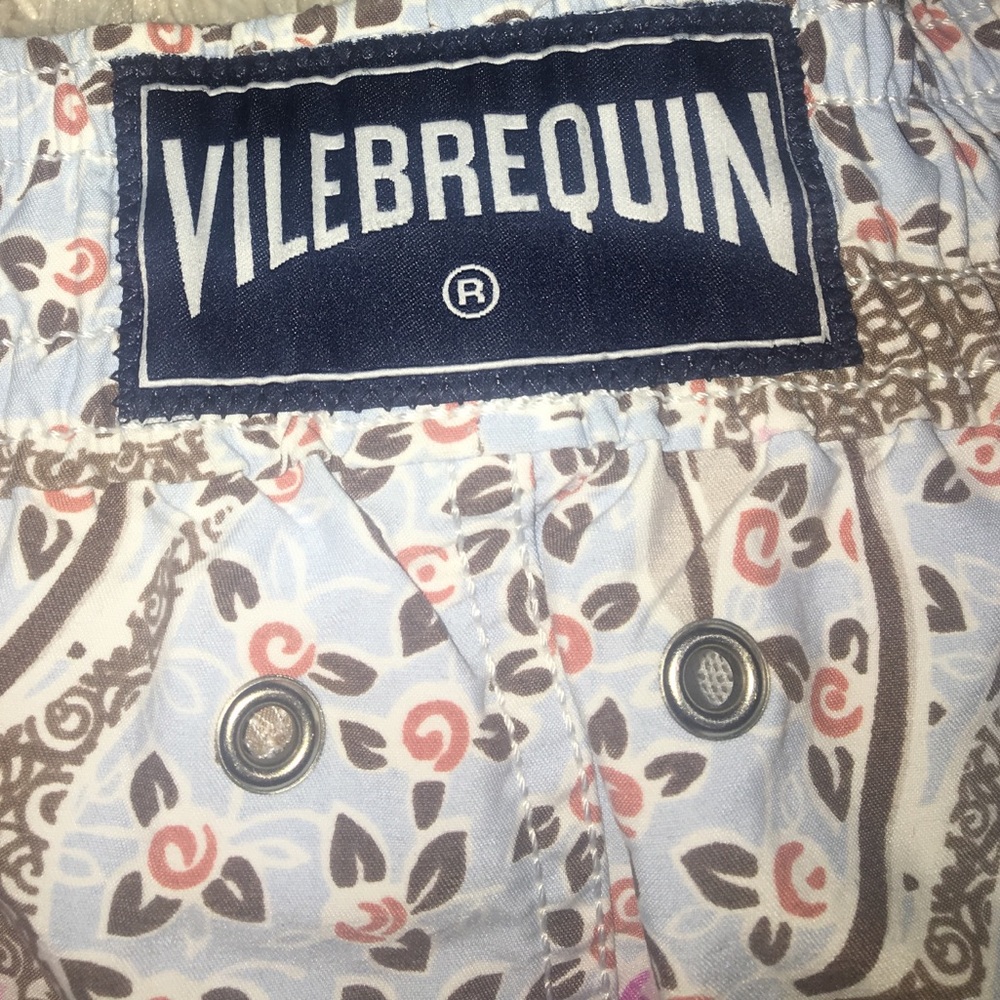 Vilebrequin swim trunks bathing suit large floral
